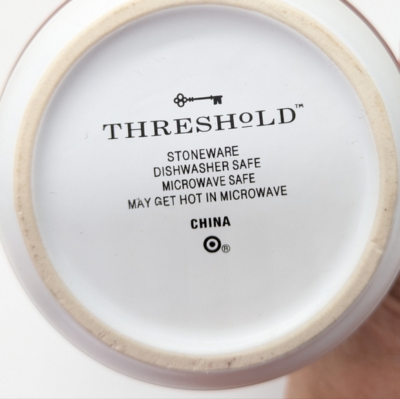 Threshold Maroon Gold Letter K Monogram Coffee Mug - Picture 6 of 8